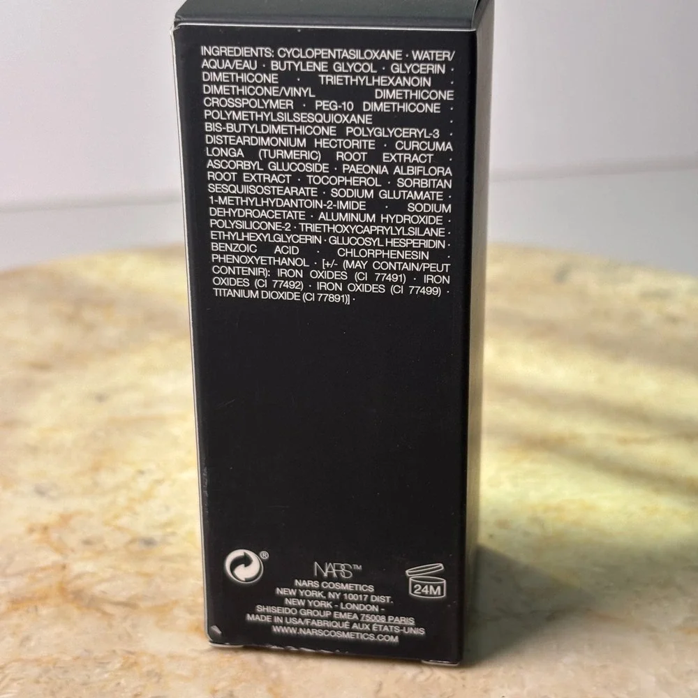 NARS Sheer Glow Foundation 1oz Medium 6 Aruba Radiant Finish 4867